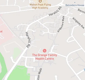 map for Chesterfield Churches Housing Assoc.