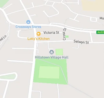 map for Hillstown Village Hall