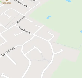 map for Saughall the Ridings Community Infant School