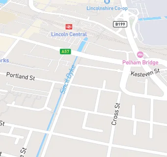 map for Portland Medical Practice