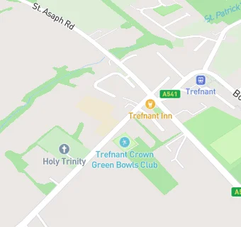 map for Ysgol Trefnant Breakfast Club