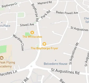 map for Boythorpe Fryer