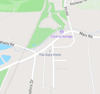 map for The Gate Hotel