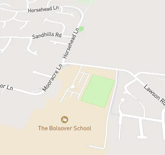 map for The Bolsover School