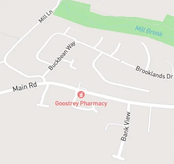 map for Goostrey Mini Market