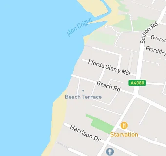 map for Beach Kiosk