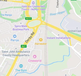 map for Cineworld LTD