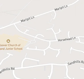 map for Bolsover Church of England Junior School