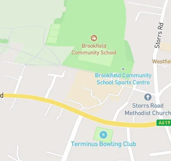 map for Brookfield Community School