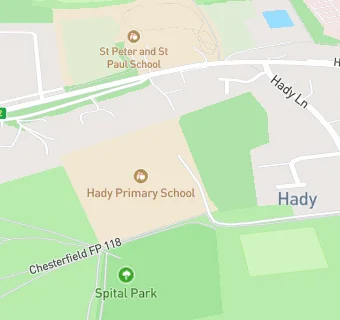 map for Hady Primary School