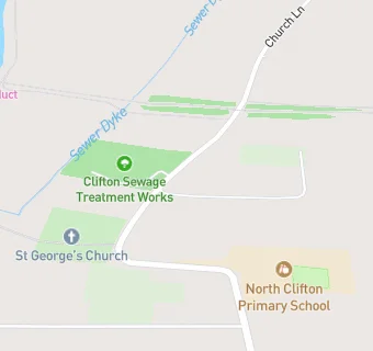 map for North Clifton School