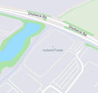 map for Iceland Deeside Training Store