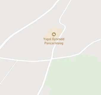 map for Ysgol Pencarnisiog