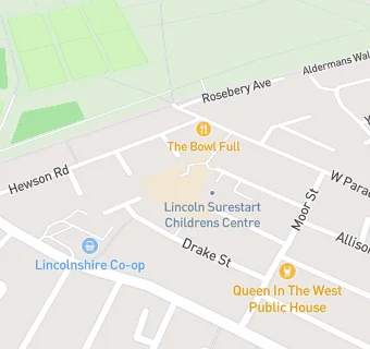 map for The St Faith's Church of England Infant and Nursery School, Lincoln