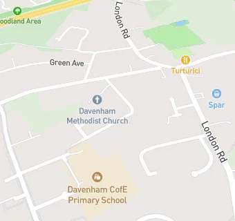 map for Davenham OSC