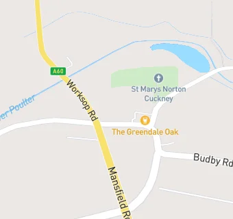 map for The Greendale Oak