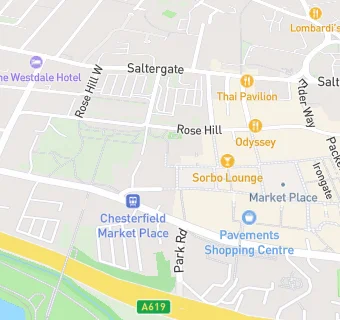 map for Subway (Town Centre)