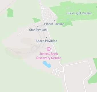 map for First Light Cafe, Jodrell Bank