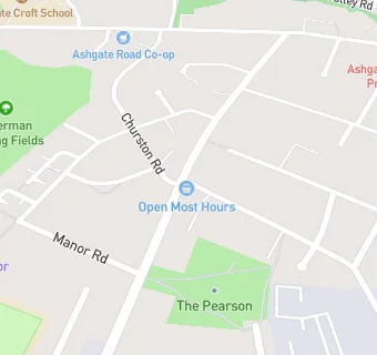 map for Open Most Hours