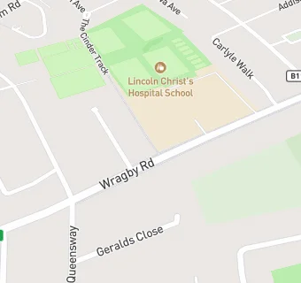 map for Children 1st @ Wragby Road