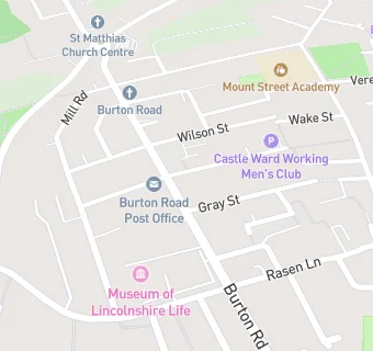 map for Lincoln Co-Op Chemists Ltd