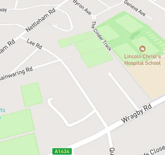 map for Lee Road Bowls Club