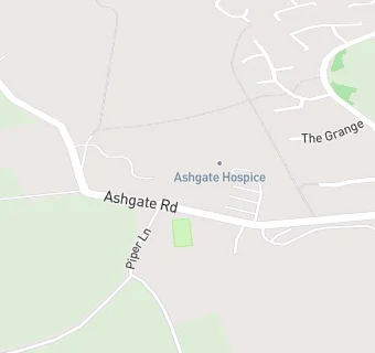 map for Ashgate Hospice