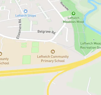 map for Leftwich C P School