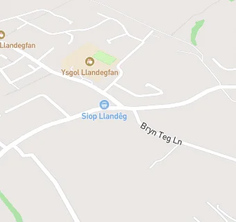 map for Siop Llandeg