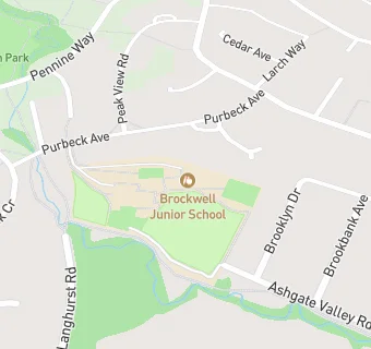 map for Brockwell Junior School