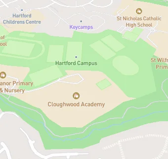 map for Cloughwood Academy