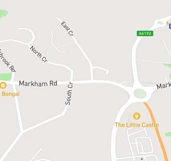 map for Duckmanton Miners' Welfare Social Club Ltd