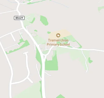 map for Ysgol Tremeirchion