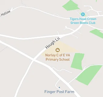 map for Norley CofE VA Primary School