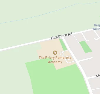 map for The Priory Pembroke Academy