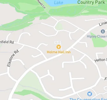 map for Holme Hall Inn