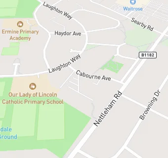 map for Lindum Medical Practice