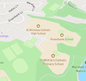 map for St Wilfrid's Catholic Primary School