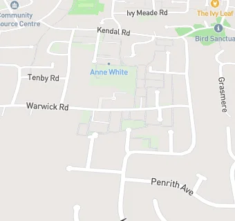 map for Warwick Community Primary School