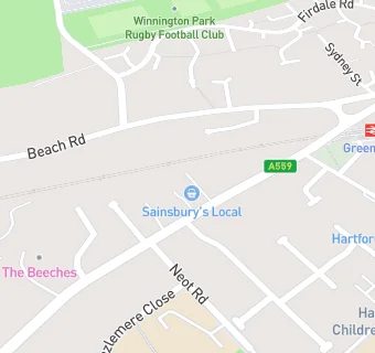 map for Sainsburys