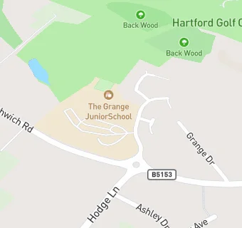 map for Grange Junior School