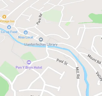 map for Llanfair Arms