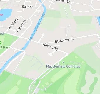 map for Macclesfield Golf Club