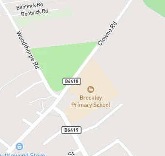 map for Brockley Primary School