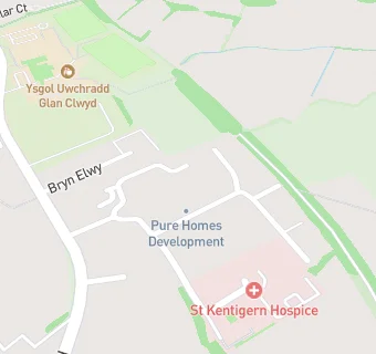 map for St Kentigerns Day Hospice