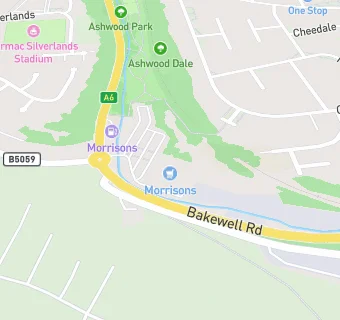 map for Morrisons branch 208