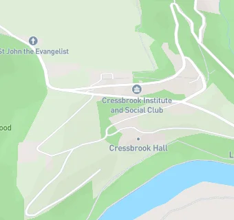 map for Cressbrook Primary School