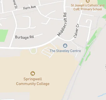 map for Springwell Community College