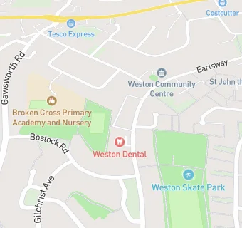 map for Weston Balti