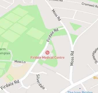 map for Firdale Medical Centre